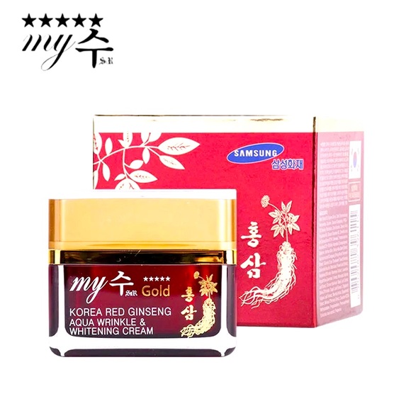 My SIIR Gold Korea Ginseng Aqua Wrinkle & Whitening Cream 50ml , expired 2026 - Picture 1 of 1